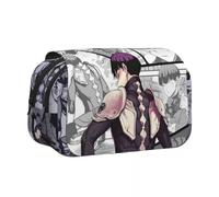 Zhongkaihua Soshiro Hoshina/Hibino Kafka - Astuccio con stampa 3D anime, grande capacità, doppia cerniera, doppio scomparto, in tela, per studenti, inizio scuola, articoli di cancelleria regalo, Tipo