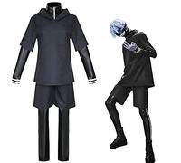 Zhongkaihua Tokyo Ghoul Ken Kaneki Maschera Cosplay - Costume di Kirishima Toka per Anime, Halloween e Carnevale