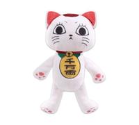 Zhongkaihua Turbo Granny - Cuscino in peluche a forma di anime, 15 cm | Maneki-neko, cuscino a forma di gatto, decorazione per la casa, decorazione per la camera da letto, collezione Turbo Granny