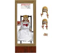 Zhongkaihua Ultimate Annabelle Figura 13 CM Ultimate Action Figure Horror Modello con Vetrina, Decorazioni per la scrivania di Halloween e regalo da collezione