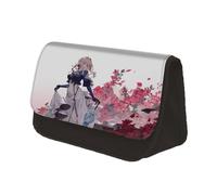 Zhongkaihua Violet Evergarden - Astuccio grande capacità, viola Evergarden Merch, cancelleria per studenti, forniture per il rientro a scuola, per ragazze, ragazzi e bambini, Tipo 4, Astuccio per