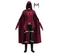 Zhongkaihua Wanda Maximoff Costume Anime Scarlatto Strega Cosplay Set Costumi Completo Body Halloween Party per adulti Bambini