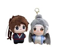 Zhongkaihua Wei Wu Xian/Wei Ying peluche Lan Wang Ji Anime ciondolo figura morbida farcito 10 cm borsa portachiavi zaino occasioni decorazioni regali