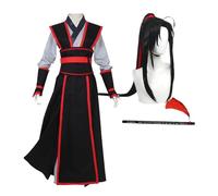 Zhongkaihua Wei Wuxian - Costume per cosplay di Wei Ying, costume cinese Hanfu, per giochi di ruolo, uniforme per Halloween, feste, carnevale