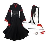 Zhongkaihua Wei Wuxian - Costume per cosplay di Wei Ying, costume cinese Hanfu, per giochi di ruolo, uniforme per Halloween, feste, carnevale