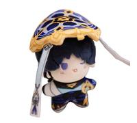 Zhongkaihua Xiao/Kazuha/Lyney/Furina Peluche Anime Figura Morbido Farcito Carino Ciondolo Charm Borsa Zaino Portachiavi Decorazioni Occasioni 10 CM