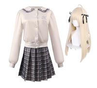 Zhongkaihua Yosuga No Sora - Costume per cosplay, uniforme scolastica Kasugano Sora, set completo per ragazze e donne, per Halloween e Carnevale