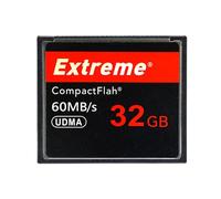 zhongsir Scheda di memoria Compact Flash estrema da 32 GB, scheda CF ad alta velocità Velocità UDMA fino a 60 MB/s Schede CF per fotocamera reflex, CF-NEW-16-RED