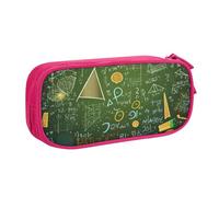 ZHONGSK Astuccio per matite di grande capacità, astuccio per cancelleria, matita con scomparti con cerniera, grazioso astuccio per matite | domanda di matematica | astuccio organizer per ragazzi e
