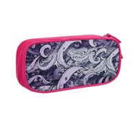 ZHONGSK Astuccio per matite di grande capacità, astuccio per cancelleria, matita con scomparti con cerniera, grazioso astuccio per matite | The Sea | Astuccio organizer per ragazzi e adulti, rosa,