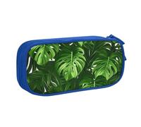 ZHONGSK Astuccio per matite di grande capacità, astuccio per cancelleria, matita con scomparti con cerniera, grazioso astuccio per matite | Monstera Deliciosa Banana Palm | Astuccio organizer per