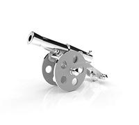Zhou-long Nuovo Super Mini Acciaio Inox Artigianale Napoleon Mini Cannone Modello Raro Collezione Militare