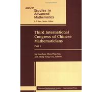 Zhou-Ping Xin Third International Congress of Chinese Mathematicians (Tascabile)