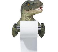 ZHOUJIE Dinosauro 3D Che Tiene, Dinosauro Che Tiene Rotolo di Carta igienica a Parete Porta Carta igienica Scheletro di Dinosauro Porta Carta igienica da Bagno Tirannosauro