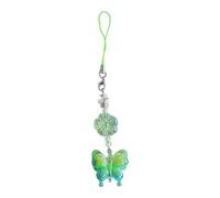 ZHOUSUFEN Dolce Farfalla Telefono Fascino Cinghie Auto Appendi Chiave Pendenti Moda Borsa Decorazione Cordoncino Borsa Accessori