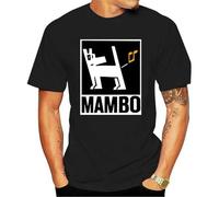 zhouxiaojian VTG 1989 Mambo Triple One Dog Fart T Shirt Loud Advance Skate Beach Navy Black 3XL Black L