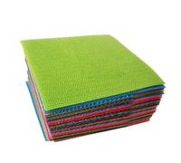 ZHOUXYFDC Cassetta Portachiavi 30 pezzi di gioco da pavimento a punti, strumenti didattici for lo sport sociale, marcatori for tappeti, adesivi colorati for sedersi, marcatori for tappeti(Square)