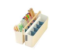 ZHOUXYFDC Portapenne Da Scrivania 1pc Multifunctional Storage Holder School Office Portable Pen Holder Storage Box(Color-A8)