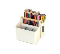 ZHOUXYFDC Portapenne Da Scrivania 1pc Multifunctional Storage Holder School Office Portable Pen Holder Storage Box(Color A2)