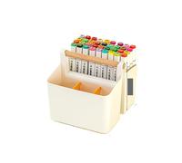 ZHOUXYFDC Portapenne Da Scrivania 1pc Multifunctional Storage Holder School Office Portable Pen Holder Storage Box(Color-A3)