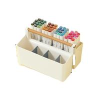 ZHOUXYFDC Portapenne Da Scrivania 1pc Multifunctional Storage Holder School Office Portable Pen Holder Storage Box(Color-A5)