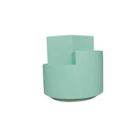 ZHOUXYFDC Portapenne Da Scrivania 1pc Rotating Pen Holder, Office Student Desktop Pen Storage Box, Office Storage Three-hole Makeup Brush Box(Color4)