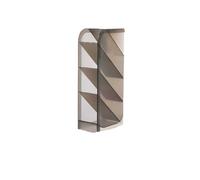 ZHOUXYFDC Portapenne Da Scrivania Creative Multifunctional Desktop Organizer Pen Holder Makeup Storage Box School Office Accessories Stationery(Grey)