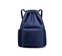 ZHOUXYFDC Sacca Sportiva Zaino sportivo con coulisse, borsa a tracolla con grande capacità, for palestra, nuoto e spiaggia, for donne e uomini, da portare tutti i giorni.(Blue-S)