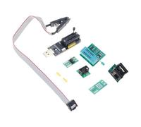 ZHOUYQX Programmatore CH341B USB + SOIC8 SOP8 per Test IC e Programmazione Chip per Ingegneri e Appassionati