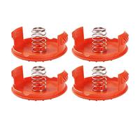 ZHOUYQX Set di Molle per Bobina e Coperchio per decespugliatore Black-Decker GH600 NST2018 CST2000, tagliabordi, Attrezzi da Giardino 4X
