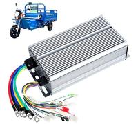 ZHOZHUT 1500W/1800W/2000W Controller Motore Brushless Intelligente 48V-72V Controllore per Tricicli Elettrici con Scatola di Giunzione, 30 Controllore A Tubo per E-Bike, Tricicli, Quad,2000w,60V 72V