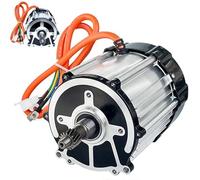 ZHOZHUT 1500W / 2000W Motore Brushless per Triciclo Elettrico 4500RPM / 5000RPM Motore Sincrono Ad Alta velocità A Magneti Permanenti, Motore in Rame Puro per Tricicli E Quadricicli,2000w72v,4500RPM