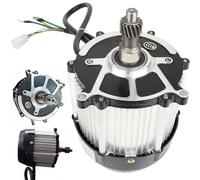 ZHOZHUT 3300RPM Motore Elettrico per Triciclo Adulti 500W-1800W Brushless Motore Elettrico Triciclo 48V / 60V / 72V Motore A 5 Fori E 16 Denti per Tricicli Elettrici E Biciclette A Pedali,800w,60V