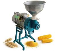 ZHOZHUT 3KW Mulino A Grano Elettrico 220V Mulino A Grano Smerigliatrice Elettrica con Un Imbuto 2800RPM Mulino Domestico per Cereali Spessore Regolabile per Mais, Soia E Grano,3000w,220V