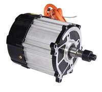 ZHOZHUT 48V / 60V / 72V Brushless Motore Elettrico Triciclo Motore Elettrico 350W-1500W Motore DC A Magneti Permanenti Ad Alta velocità A Basso Rumore per Tricicli Elettrici, Automobili,1500w,60V
