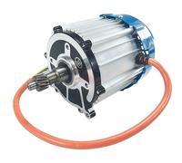 ZHOZHUT 500W-1800W Motore Differenziale Brushless per Triciclo Elettrico 48V/60V/72V Motore Senza Spazzole CC, Motore A 5 Fori E 16 Denti per Tricicli Elettrici, Golf Cart E Go-Kart,1200w48v,3200rpm