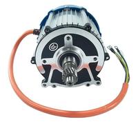 ZHOZHUT 500W-1800W Motore Differenziale Brushless per Triciclo Elettrico 48V/60V/72V Motore Senza Spazzole CC, Motore A 5 Fori E 16 Denti per Tricicli Elettrici, Golf Cart E Go-Kart,500w48v,3200rpm