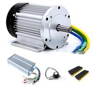 ZHOZHUT 60V / 72V Kit Motore Brushless 3000W / 4000W Kit Motore Pompa con Controller A 36 Tubi, Motore Brushless per Ascensori, Motore CC Ad Alta Potenza per Attrezzature di Pulizia,4000w72v,2600RPM