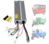 ZHOZHUT Controller Motore Brushless 3000W 48V 60V 72V per Triciclo Elettrico con 36 Transistor MOSFET Centralina Intelligente Ad Alta Potenza per Veicolo da Carico Scooter E Motocarro,3000w,60V 72V