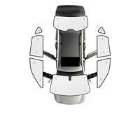 ZHQDRCY Parasole per Finestrini Laterali Auto per Mazda per CX5 per CX 5 MK2 KF 2017-2024 Parabrezza Parti Accessori Tendine Parasole Auto Finestrini(all Sunshades)