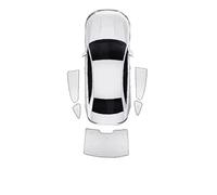 ZHQDRCY Parasole per Finestrini Laterali Auto per Toyota per RAV4 per XA50 2024~2026 Strumenti per Visiera Parasole A Copertura Totale Accessori Tendine Parasole Auto Finestrini(Front Windows 2pcs)