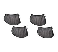 ZHQDRCY Parasole per Finestrini Laterali Auto Tendina Parasole per Finestrino Auto 2/4 Pezzi Protezione Solare Privacy Accessori per Finestrini Laterali Tendine Parasole Auto Finestrini(4Pcs)