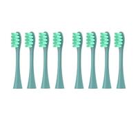 zhranbg 4/8/12/16 Pezzi di testine di Ricambio for spazzolino da Denti compatibili con Oclean X/X PRO/ Z1/ F1/ One/Air 2/ SE spazzolino Elettrico Sonico Bristle (8 Pezzi Blu)(8 PCS Green)