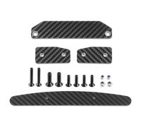 ZHRCFUN 4 pezzi in fibra di carbonio Skid Plate Chassis Protector per 1/7 ARR-ma Felony 6S BLX & Infraction 6S BLX V2 Upgrade Parte
