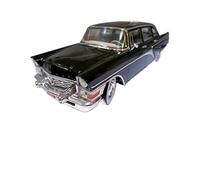 ZHRDWE 1/18 Per Il Modello Sovietico GAZ13 Chaika Del 1959 Auto D'epoca Classica Resina Pressofusa Collezione Decorazioni Classiche Regalo Auto Giocattolo(Nero)