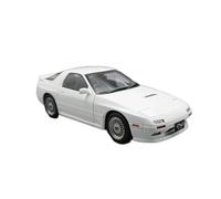 ZHRDWE 1/18 Per La Collezione Wheelart RX-7 In Scala 1:18, Modello Di Auto In Lega Pressofusa RX7 Per Collezionisti Adulti. Auto Giocattolo(White)