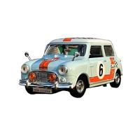 ZHRDWE 1:18 Per Morris Mini Cooper 1961-1967 Modello Pressofuso Auto Hobby Giocattolo Collezionabile Regalo Uomo Donna Lui O Lei Auto Giocattolo(Blu)
