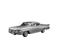 ZHRDWE 1:18 Per Oldsmobile 1959 Hard Top Classic Diecast Alloy Model Car Veicolo Giocattolo Metallo Da Collezione Decorazione Esposizione Auto Giocattolo(Gray)