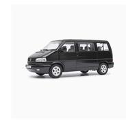ZHRDWE 1:18 Per Volkswagen T4 Nero Modello Metallo Pressofuso Giocattolo Furgone Regalo Hobby Giocattoli Collezionabili Ornamenti Statici Auto Giocattolo