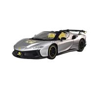 ZHRDWE 1:24 Per Ferrari SF90XX Auto Sportiva In Lega Regalo Pressofuso In Metallo Veicoli Da Corsa Modello Ragazzi E Adolescenti Auto Giocattolo(Gray)